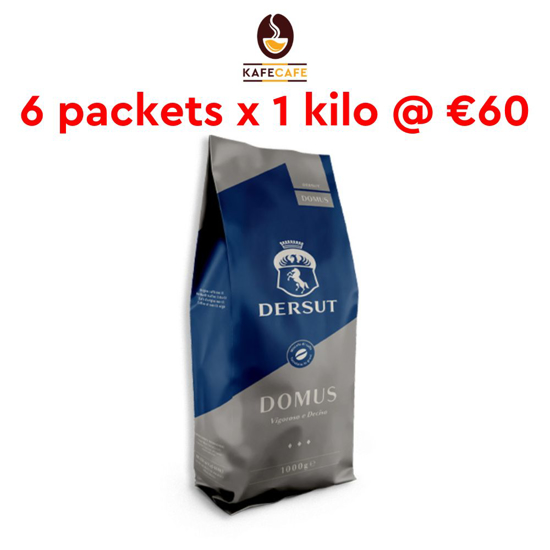 Picture of DERSUT COFFEE BEANS MARRONE X 6 PKT x  1 kilo